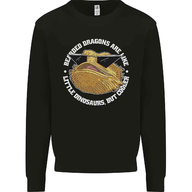 chic active hoodieBearded Dragons Like Little Dinosaurs Mens Sweatshirt Jumper