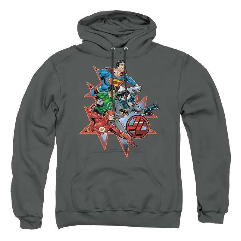 chic pullover hoodieJustice League Starburst Pullover Hoodie