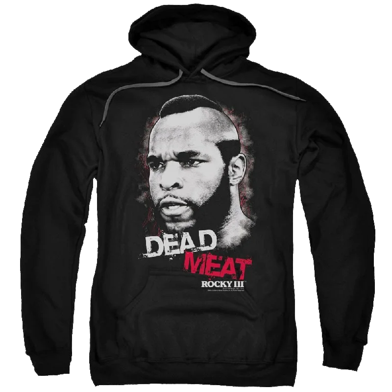 cozy hoodie for cold weatherRocky III Dead Meat Pullover Hoodie