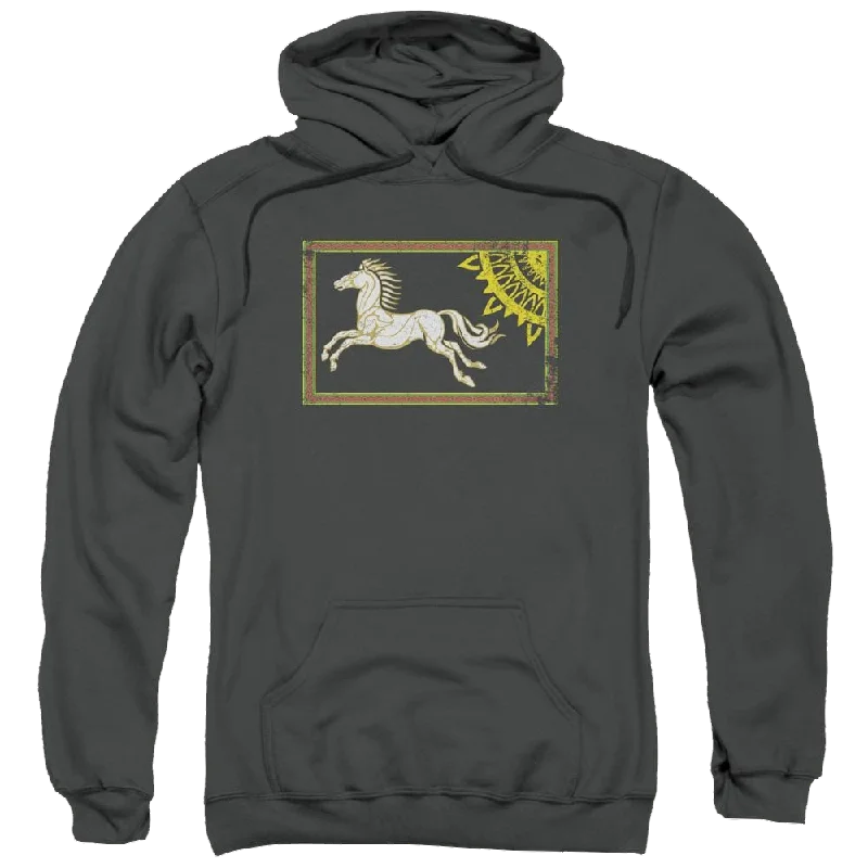 fitted hoodieLord of the Rings Rohan Banner Pullover Hoodie