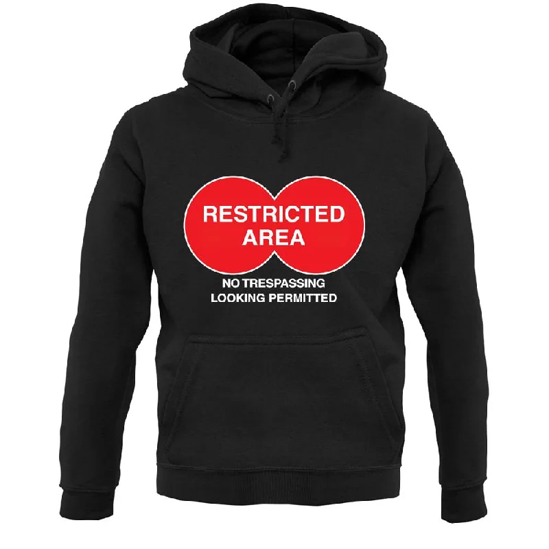 stylish pullover sweatshirtRestricted Area Unisex Hoodie