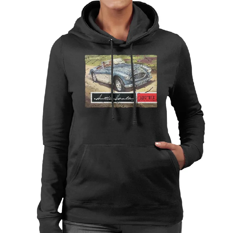 versatile hoodieAustin Healey Country Road British Motor Heritage Women's Hooded Sweatshirt