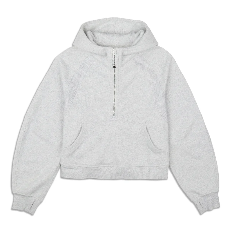 Scuba Oversized Half-Zip Hoodie - Resale