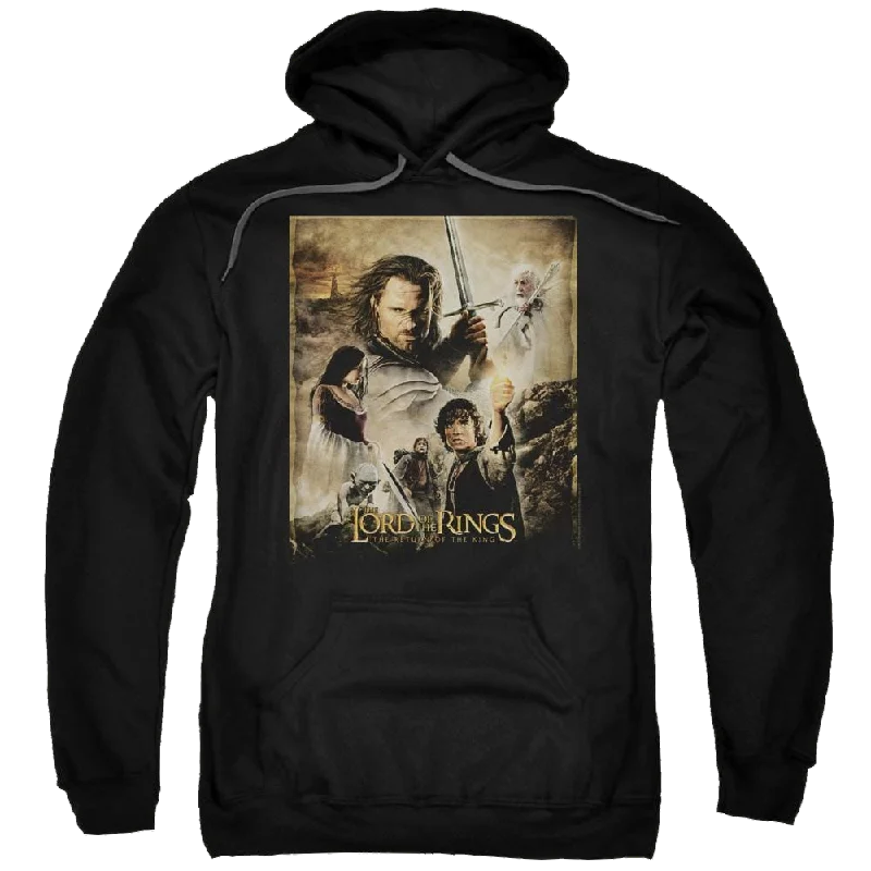 chic pullover hoodieLord of the Rings Rotk Poster Pullover Hoodie