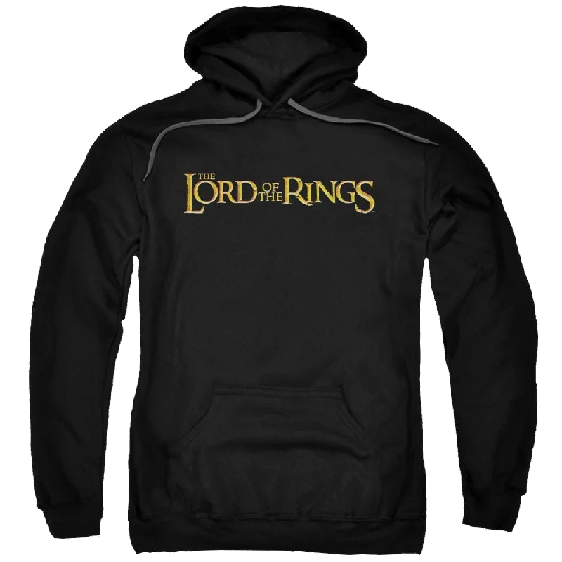 stylish hoodie for womenLord of the Rings Lotr Logo Pullover Hoodie