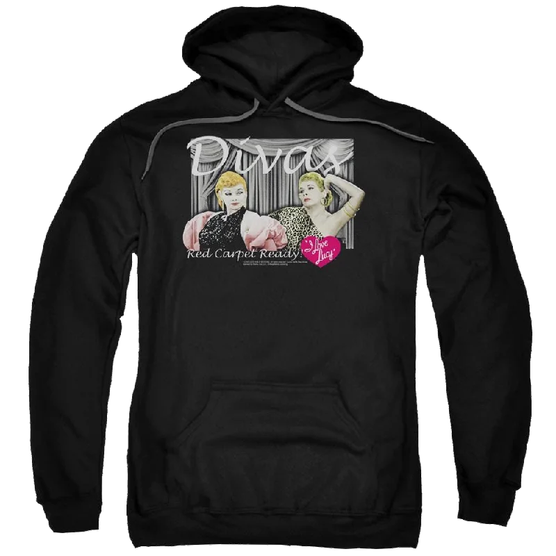 zippered hoodieI Love Lucy Divas Pullover Hoodie