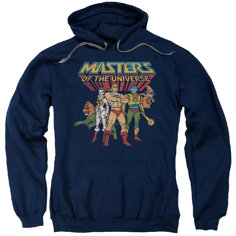 casual hoodie for fallMasters of the Universe Team Of Heroes Pullover Hoodie