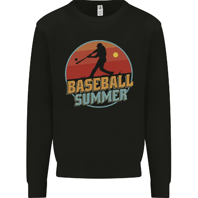 fashion sportswear hoodieBaseball Summer Mens Sweatshirt Jumper