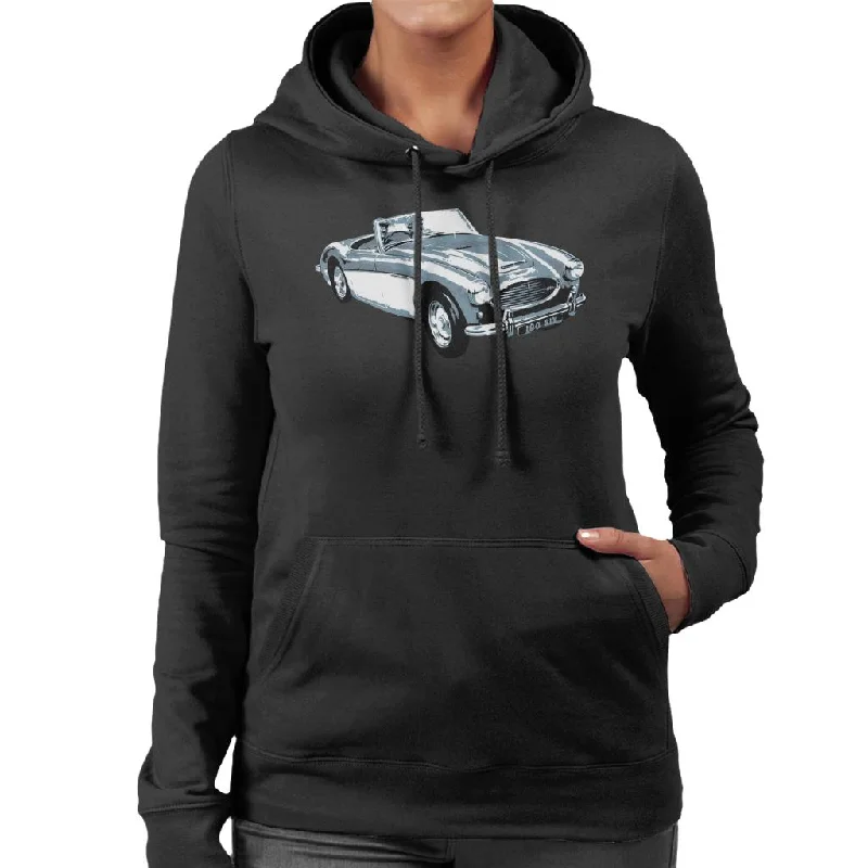 fashion hooded jacketAustin Healey 100 Six British Motor Heritage Women's Hooded Sweatshirt